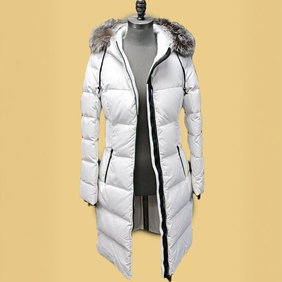 Pajar Down Filled Parka with Trimmed Hood Fur - Picture 2 of 7